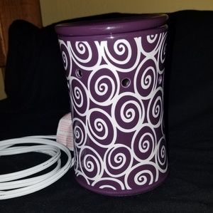 "Whirlygig" purple Scentsy Warmer
